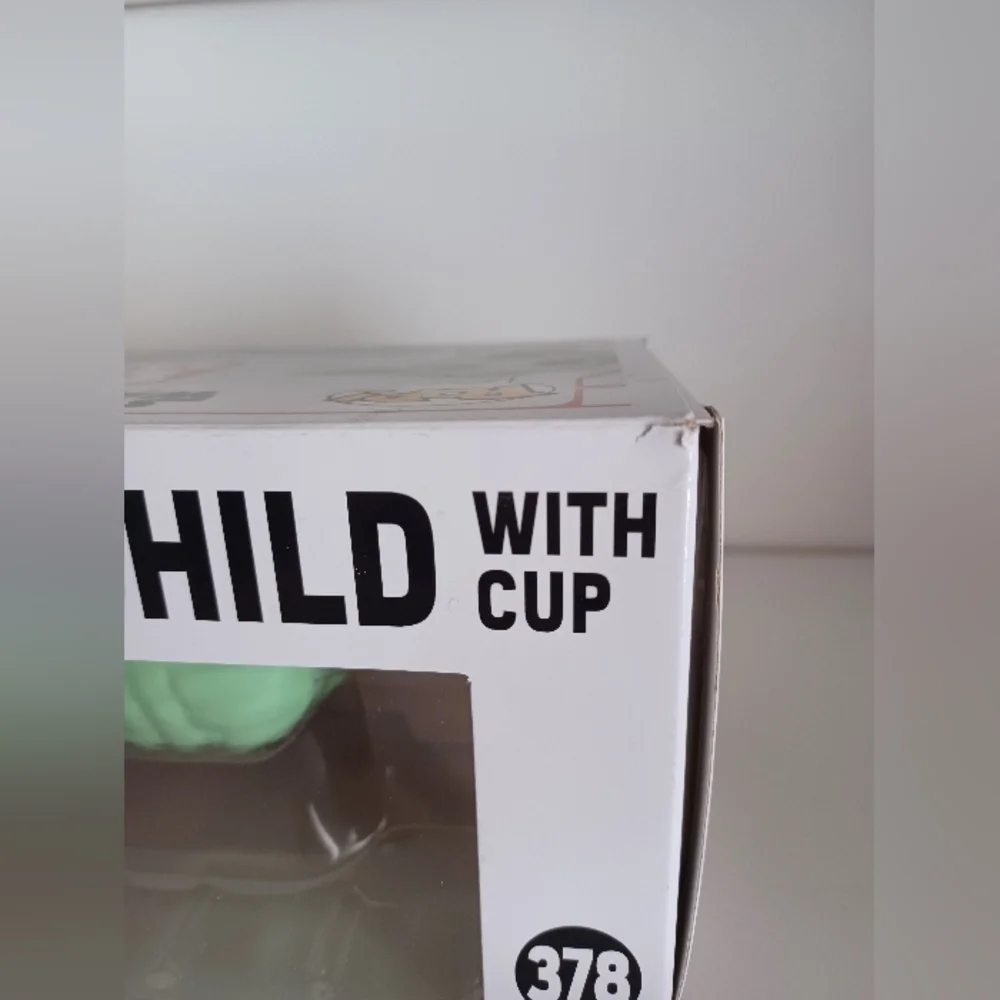 The Child Grogu With Cup From Star Wars‎ Mandalorian 378 Vinyl Figure Funko Pop